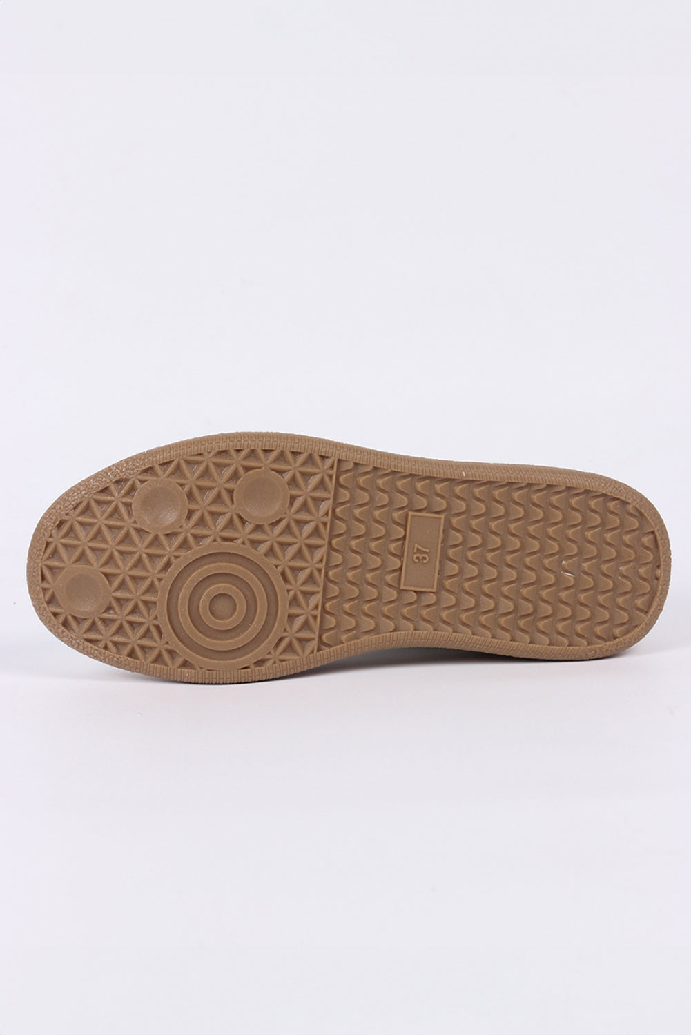 Navy Blue PU Leather Lace Up Sneakers