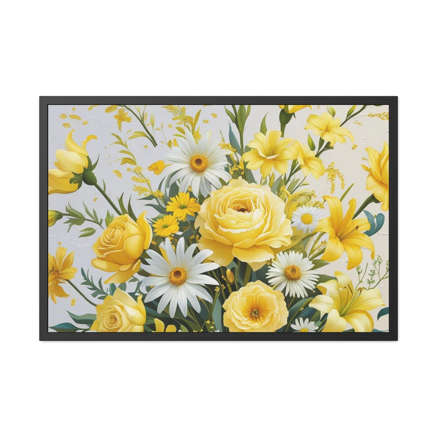 Floral Framed Poster