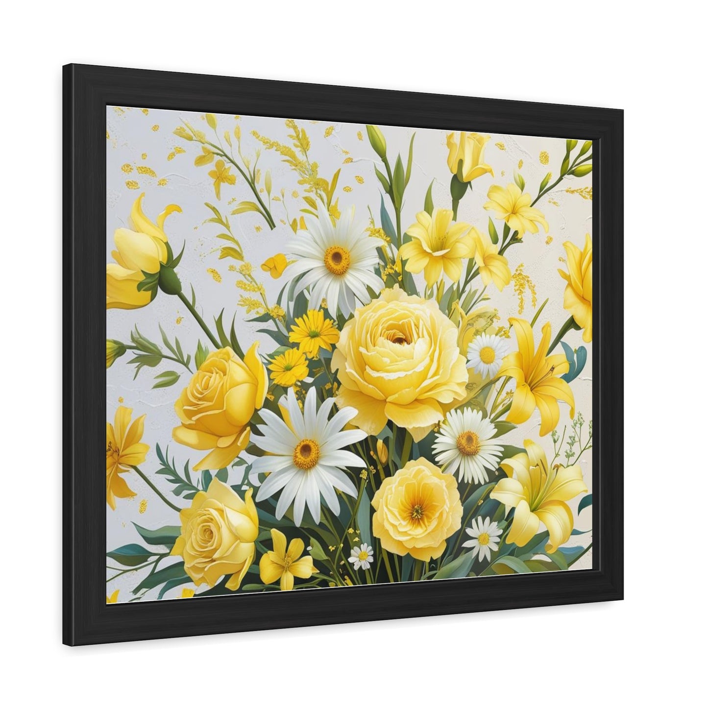 Floral Framed Poster