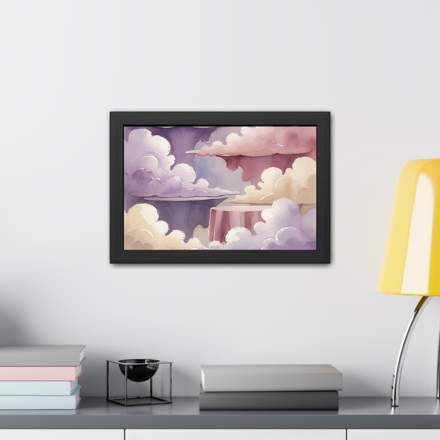 Dreamy Landscape Framed Poster