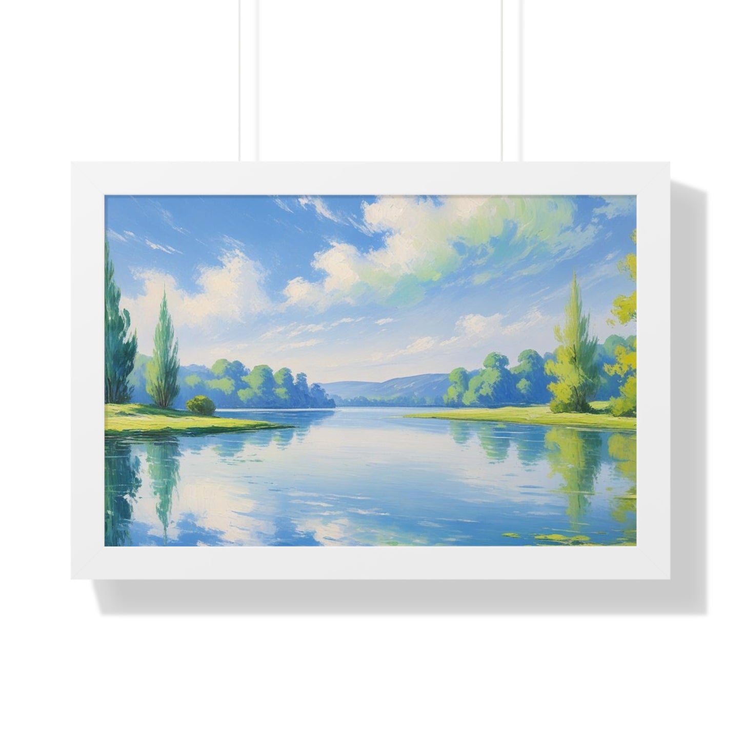 Tranquil Landscape Framed Poster