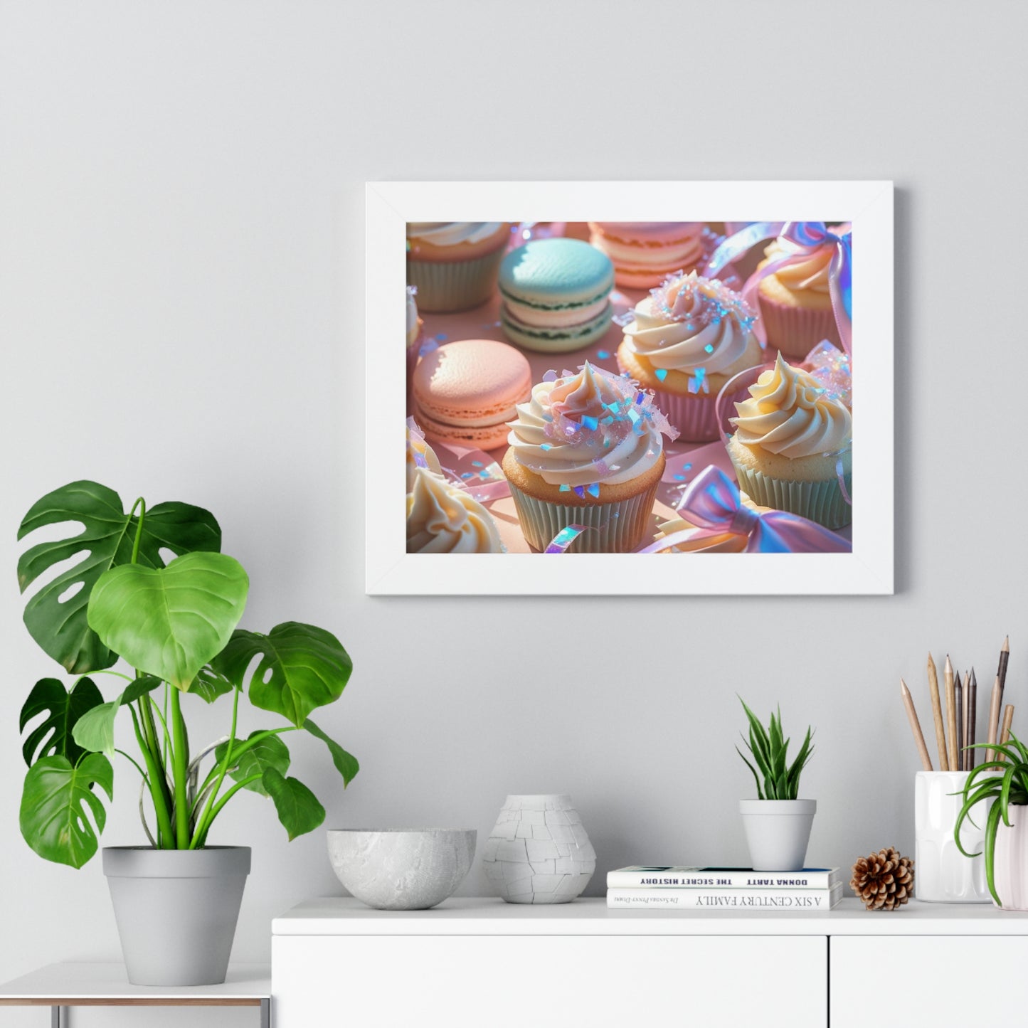 Sweet Treats Framed Poster,  Birthday Gift, Celebration Decor
