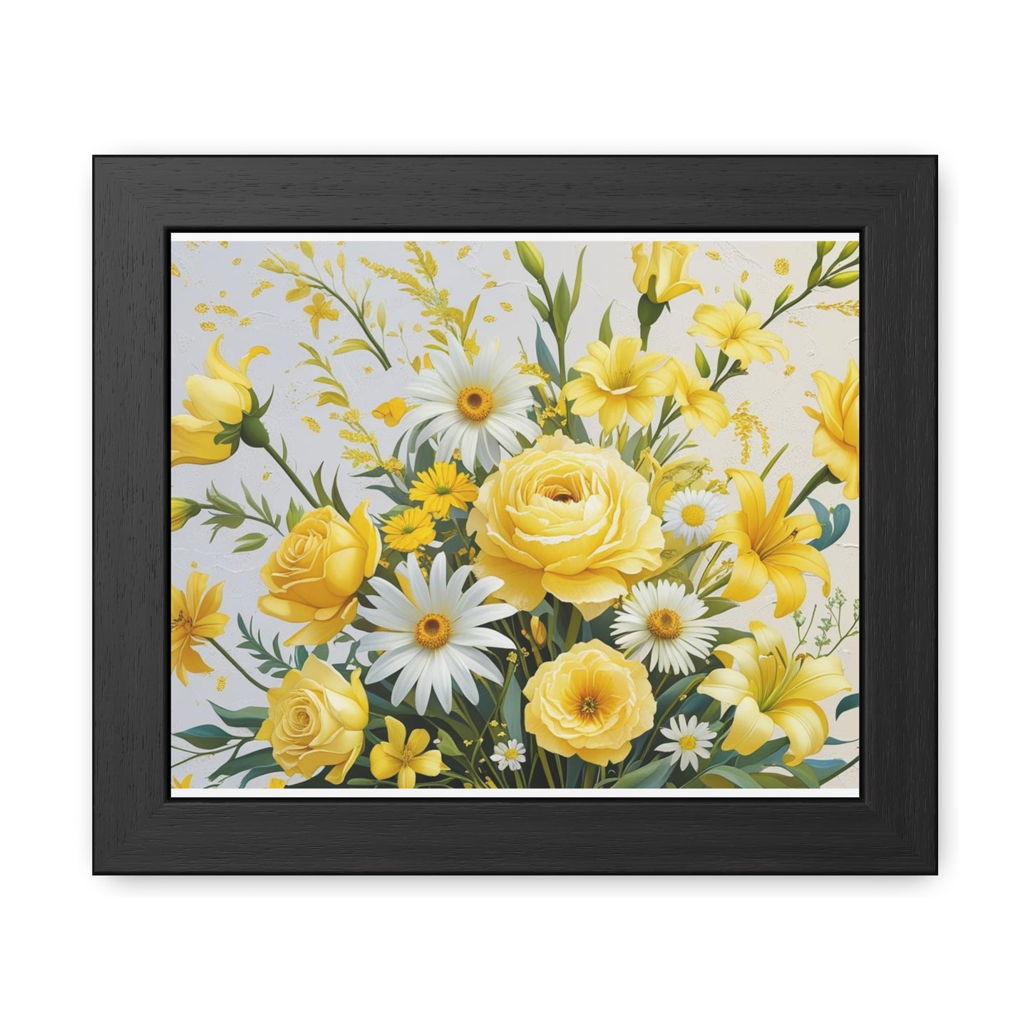 Floral Framed Poster