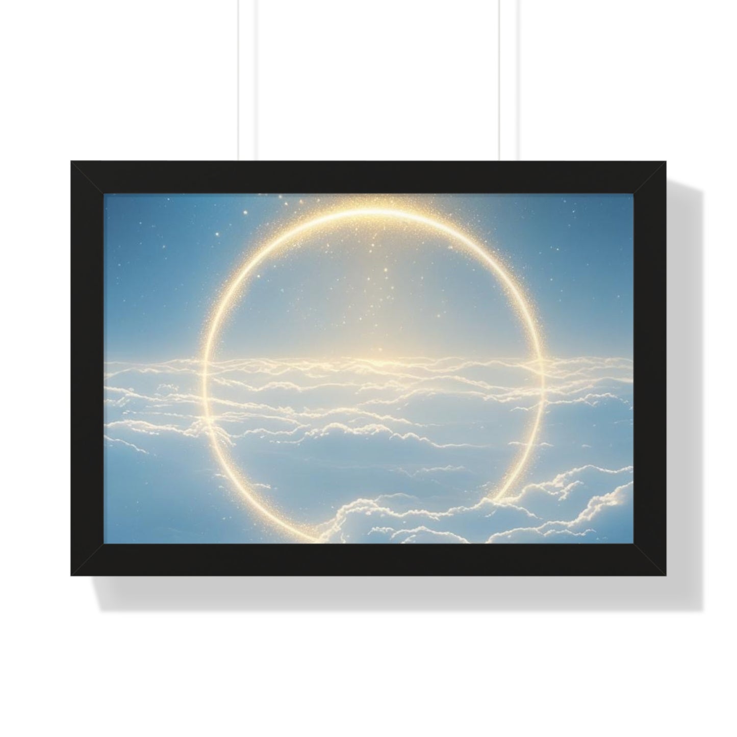 Serene Sky Framed Poster
