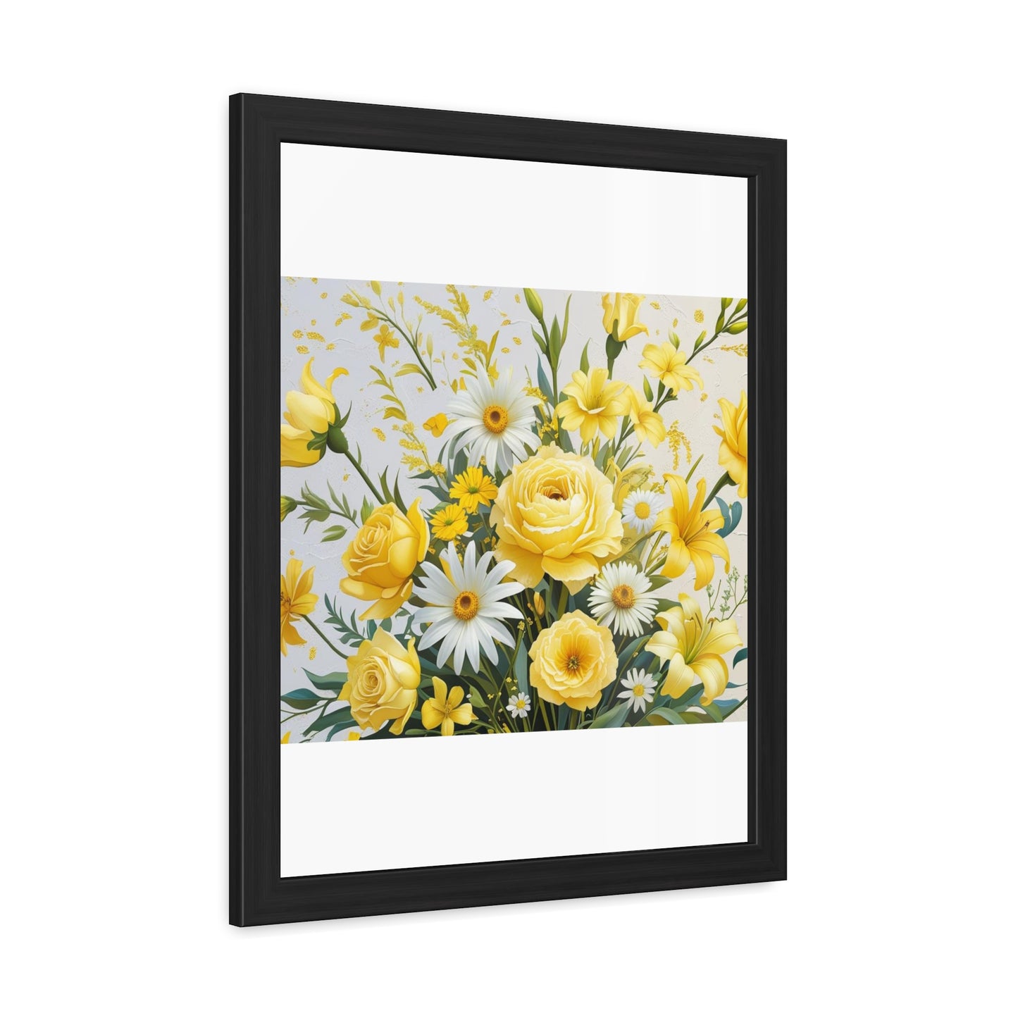 Floral Framed Poster