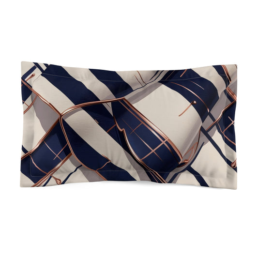 Luxurious Microfiber Pillow Sham, Gift for Home Lovers, Elegant Bedding