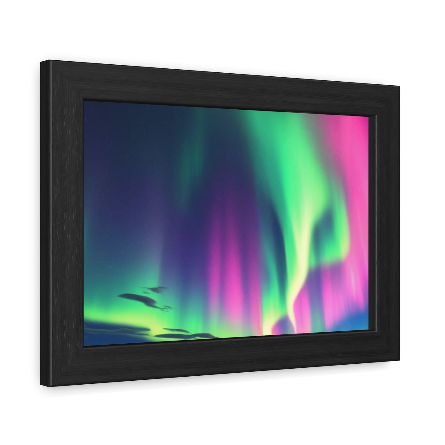 Stunning Northern Lights Framed Poster