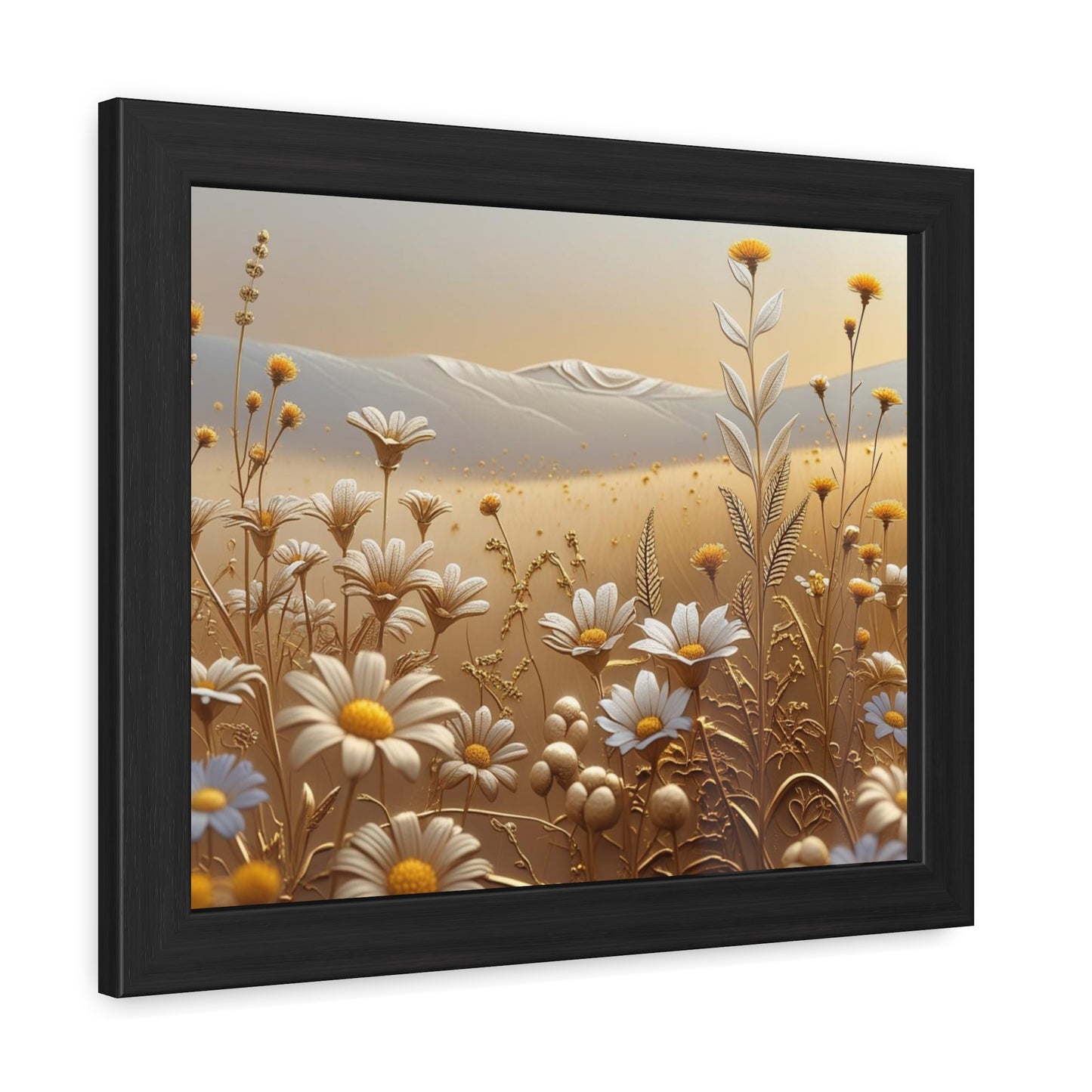 Framed Floral Wall Art, Modern Living Room Decorations