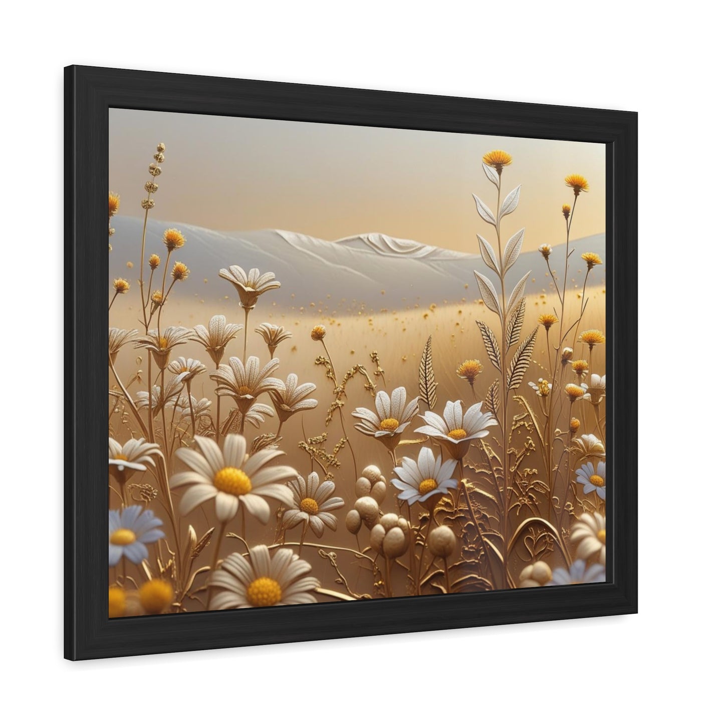 Framed Floral Wall Art, Modern Living Room Decorations