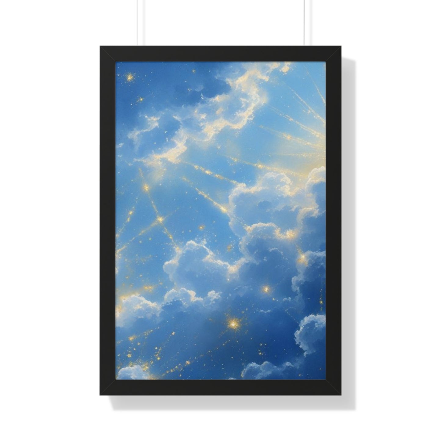 Celestial Framed Vertical Poster