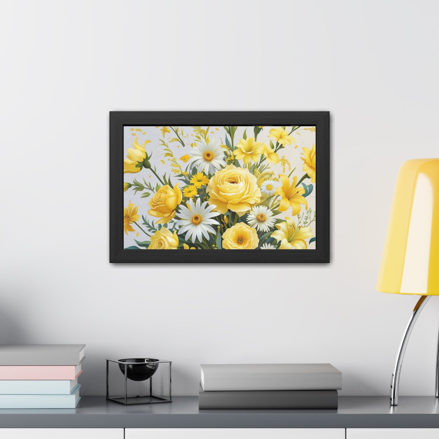 Floral Framed Poster