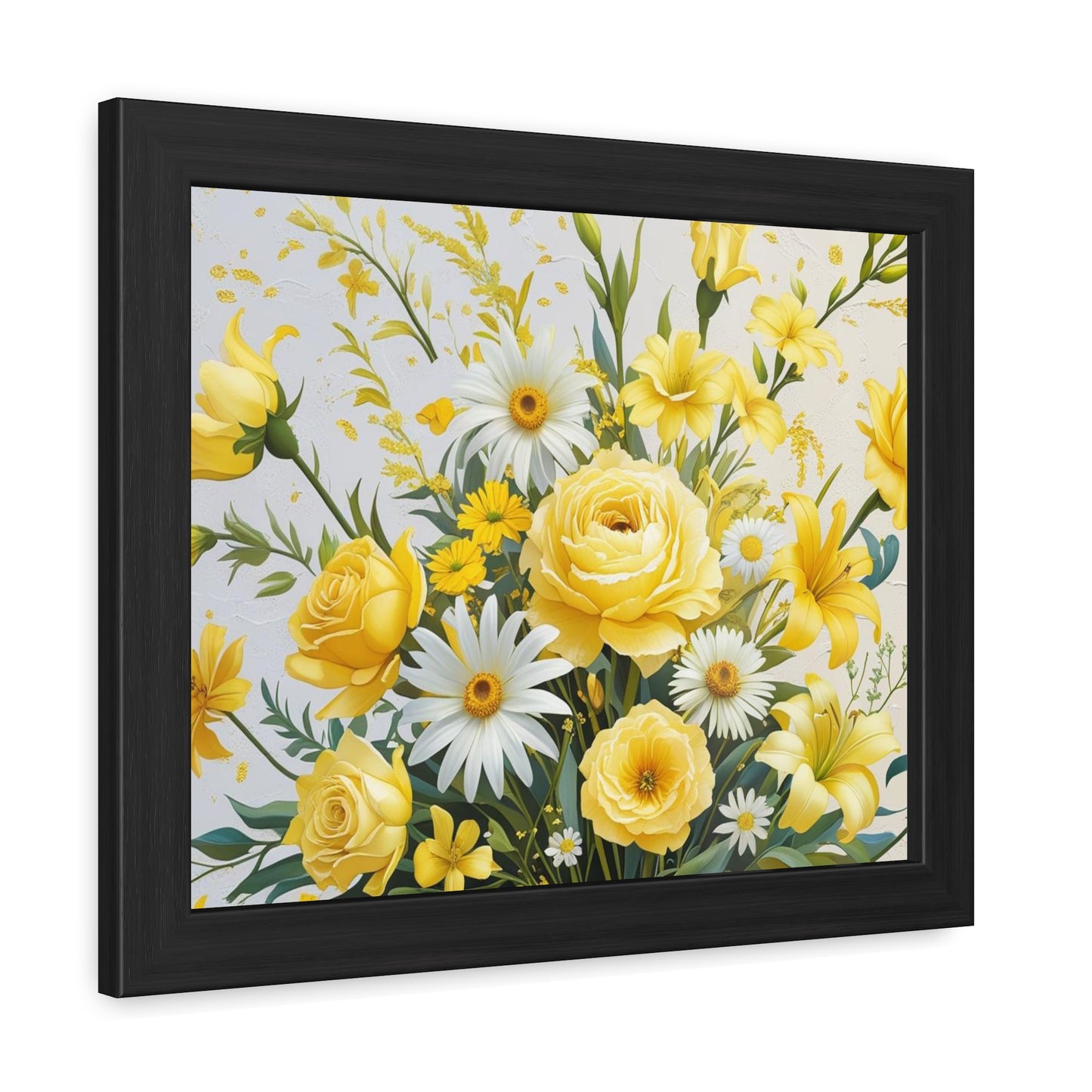 Floral Framed Poster