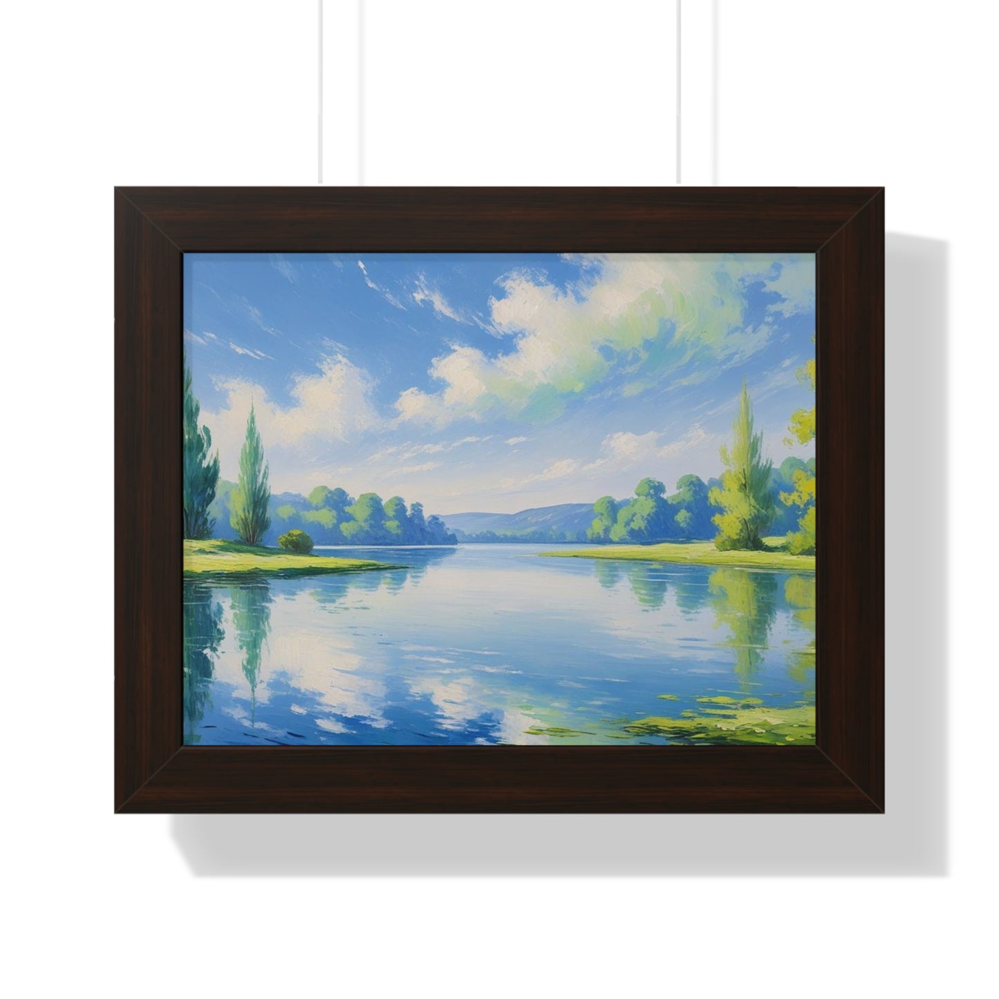 Tranquil Landscape Framed Poster