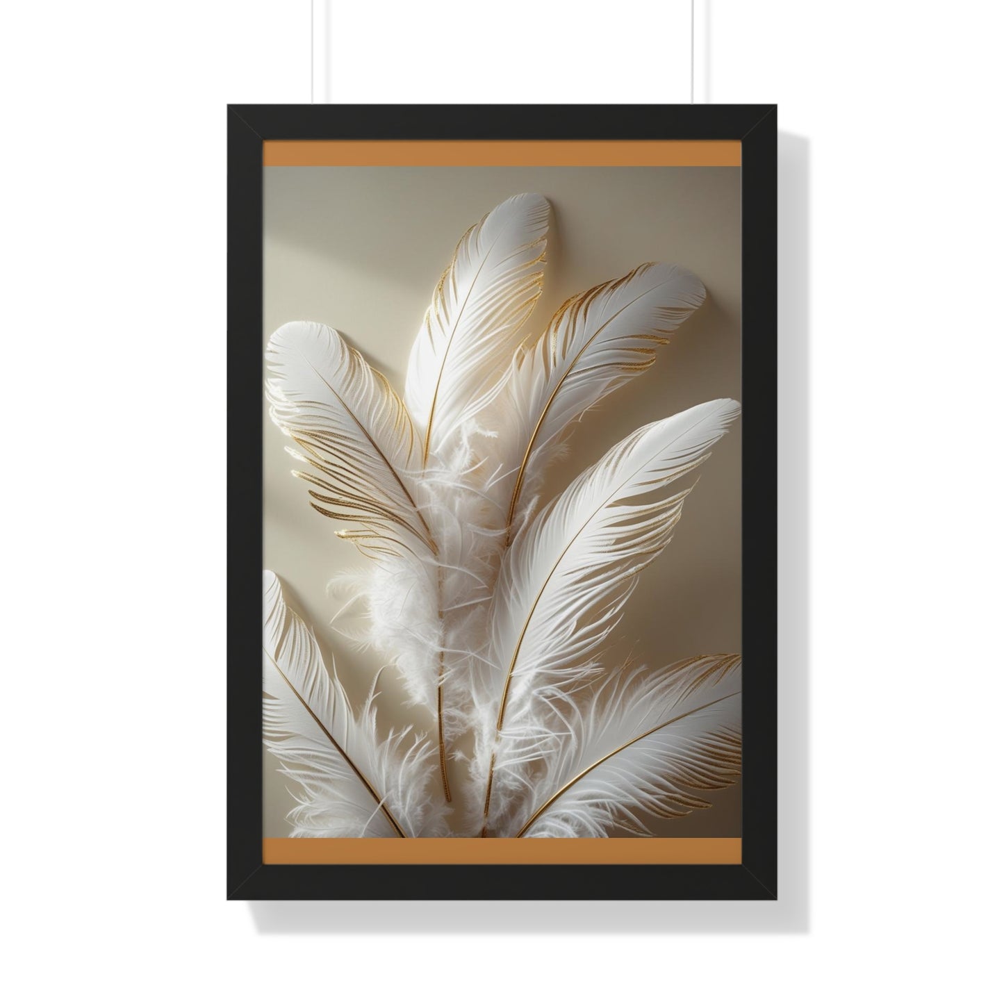 Elegant Framed Vertical Poster