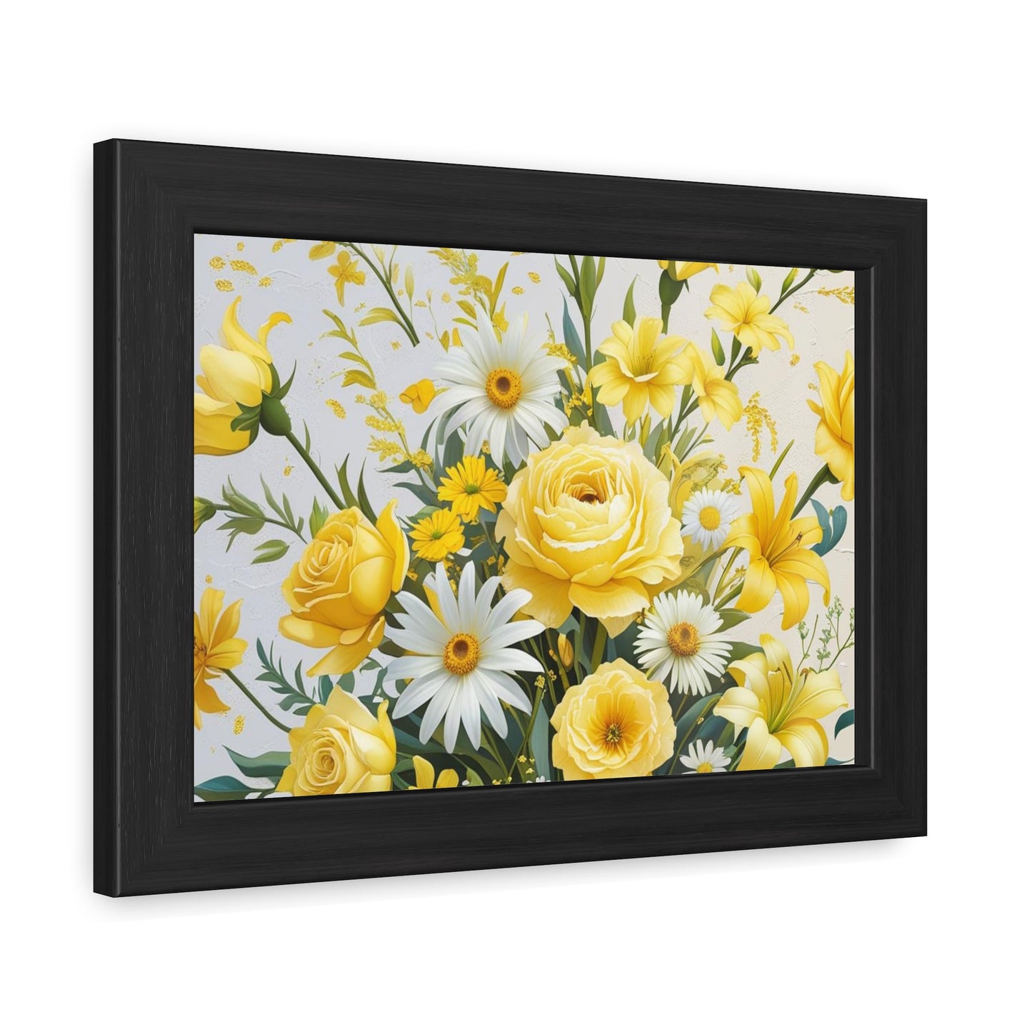 Floral Framed Poster