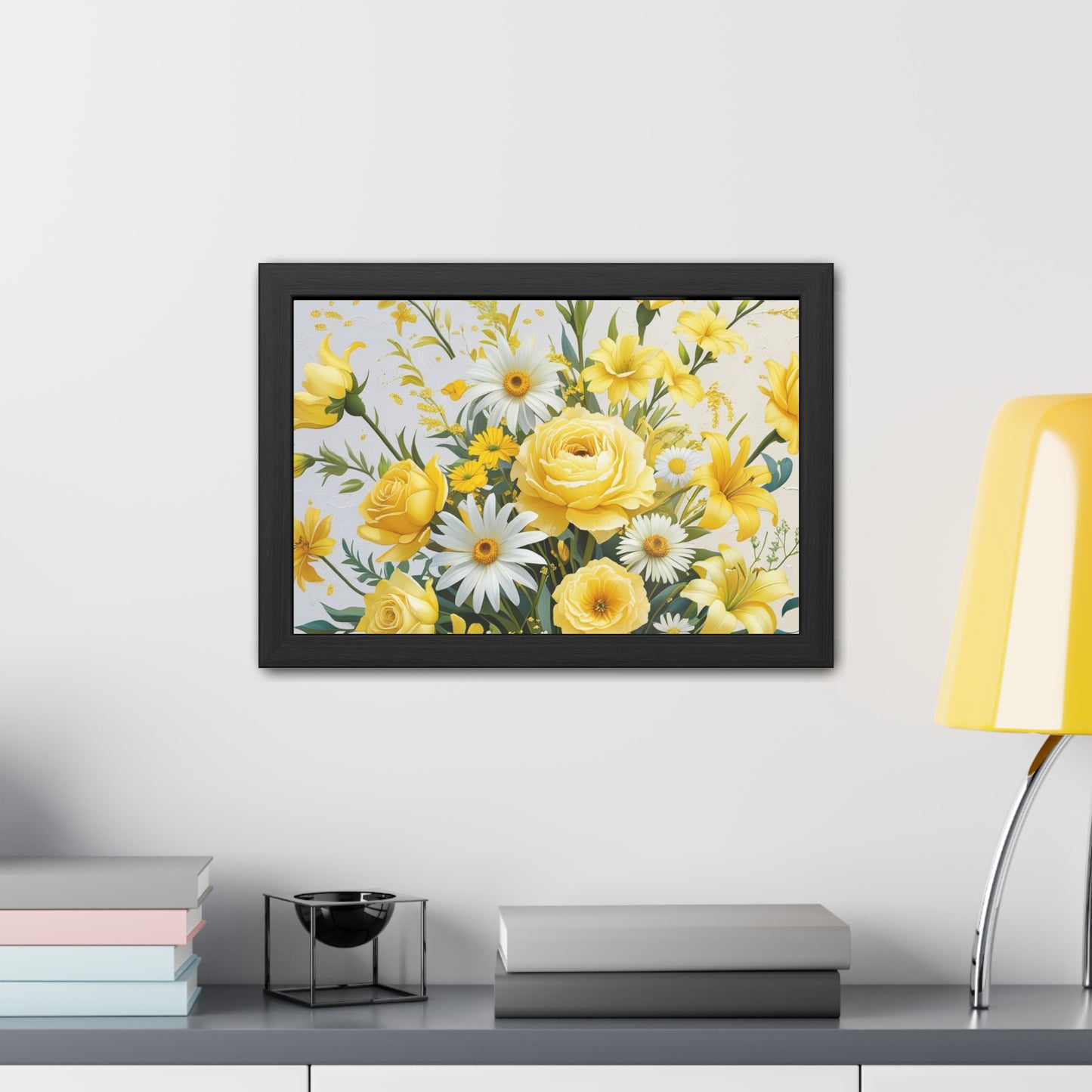 Floral Framed Poster