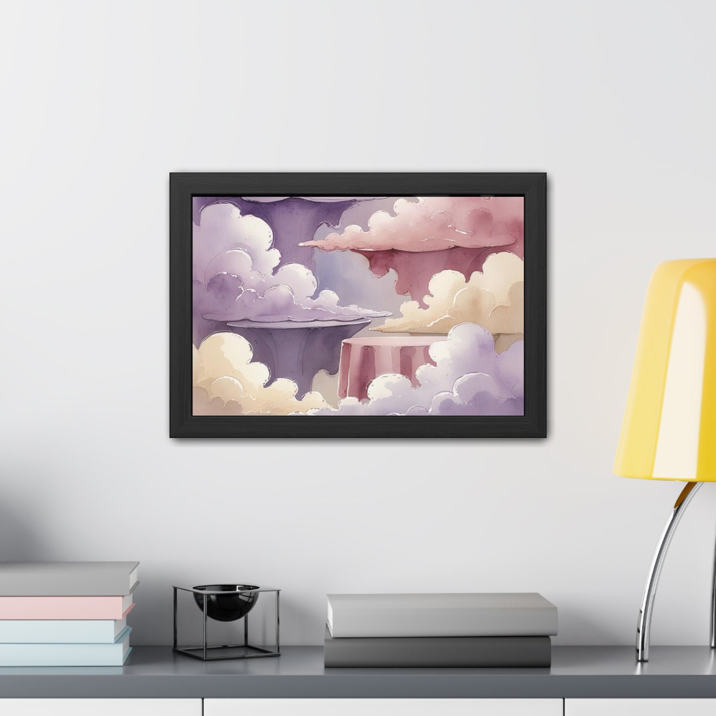 Dreamy Landscape Framed Poster