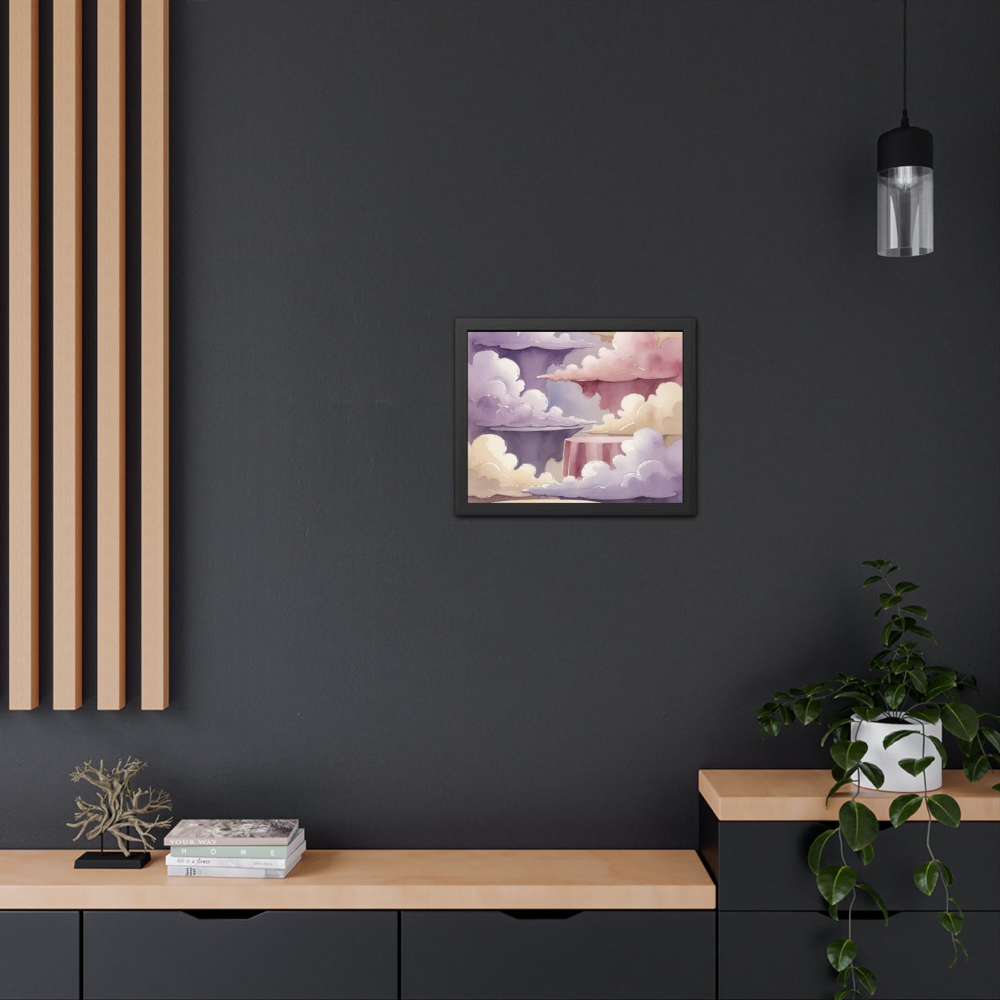 Dreamy Landscape Framed Poster