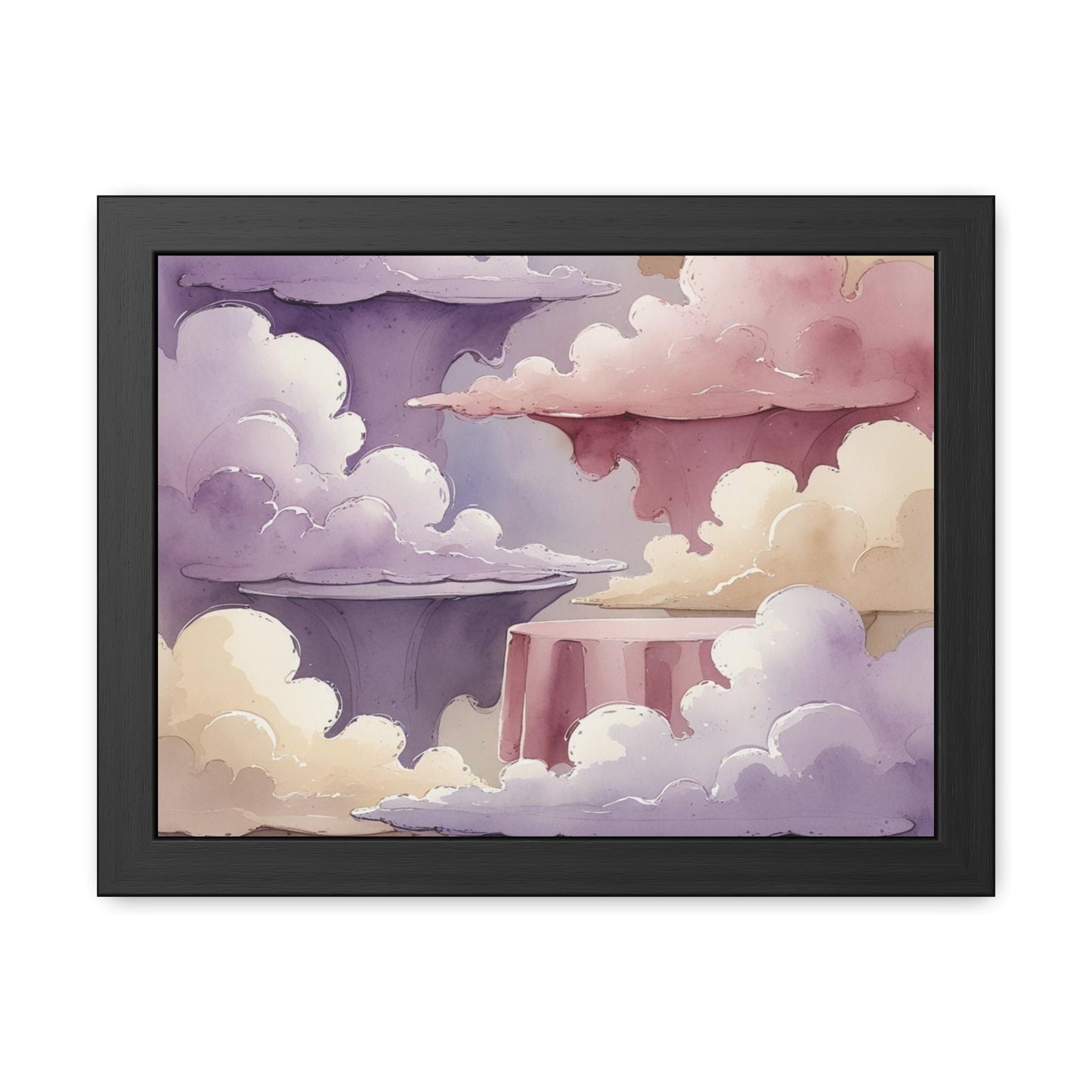 Dreamy Landscape Framed Poster
