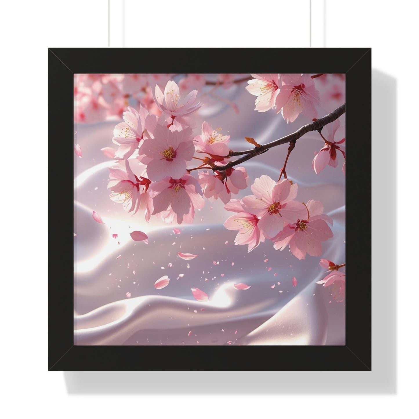 Blossoming Cherry Blossom Art Print, Spring Home Decoration, Nature Poster