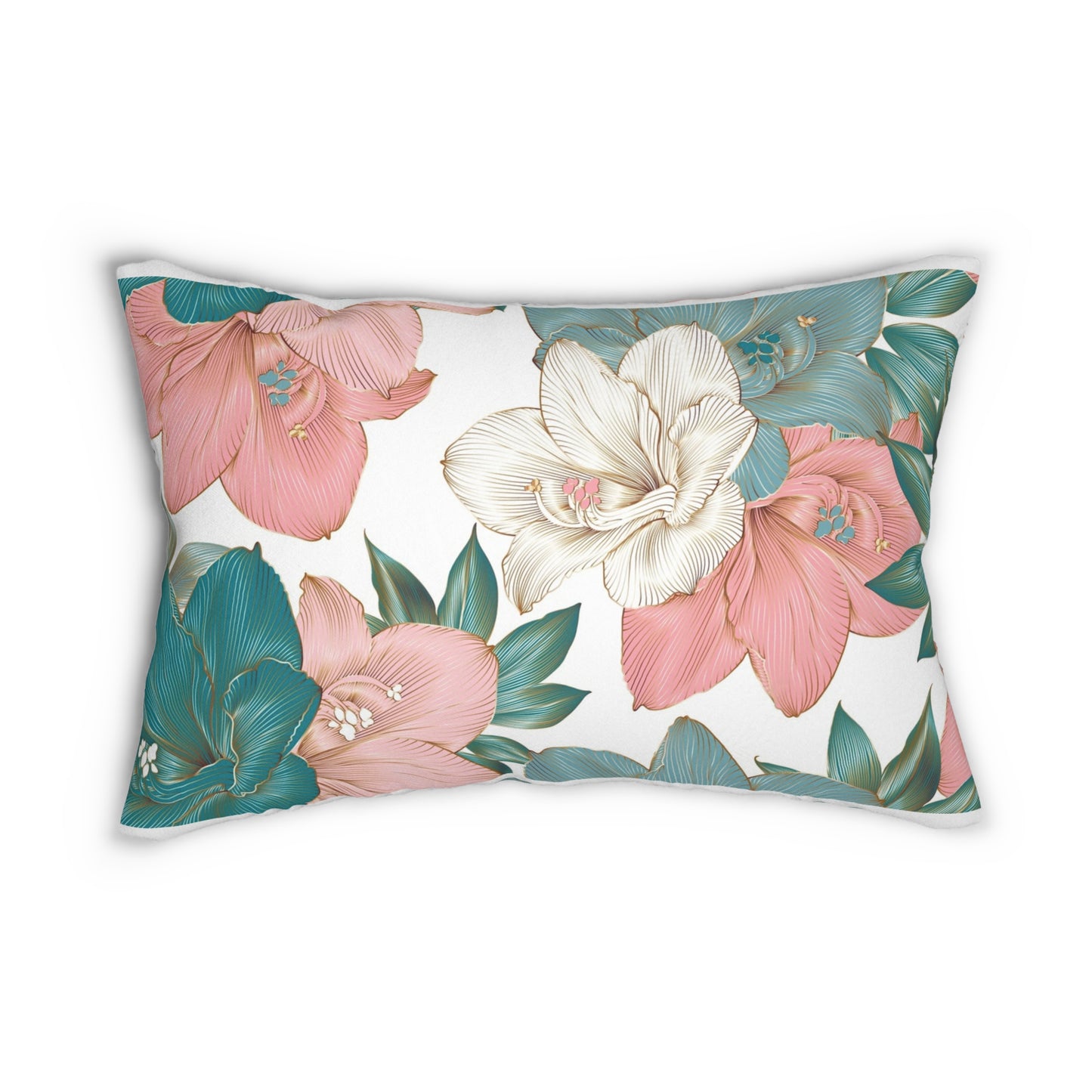 Spun Polyester Lumbar Pillow