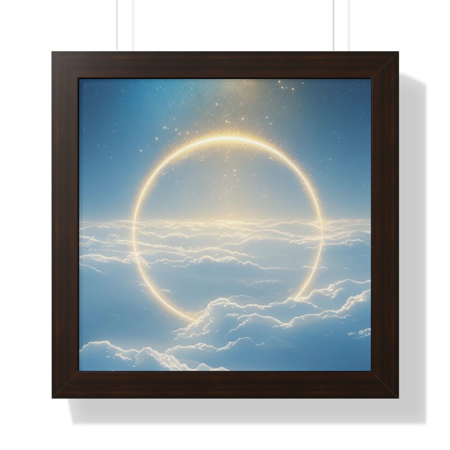 Serene Sky Framed Poster