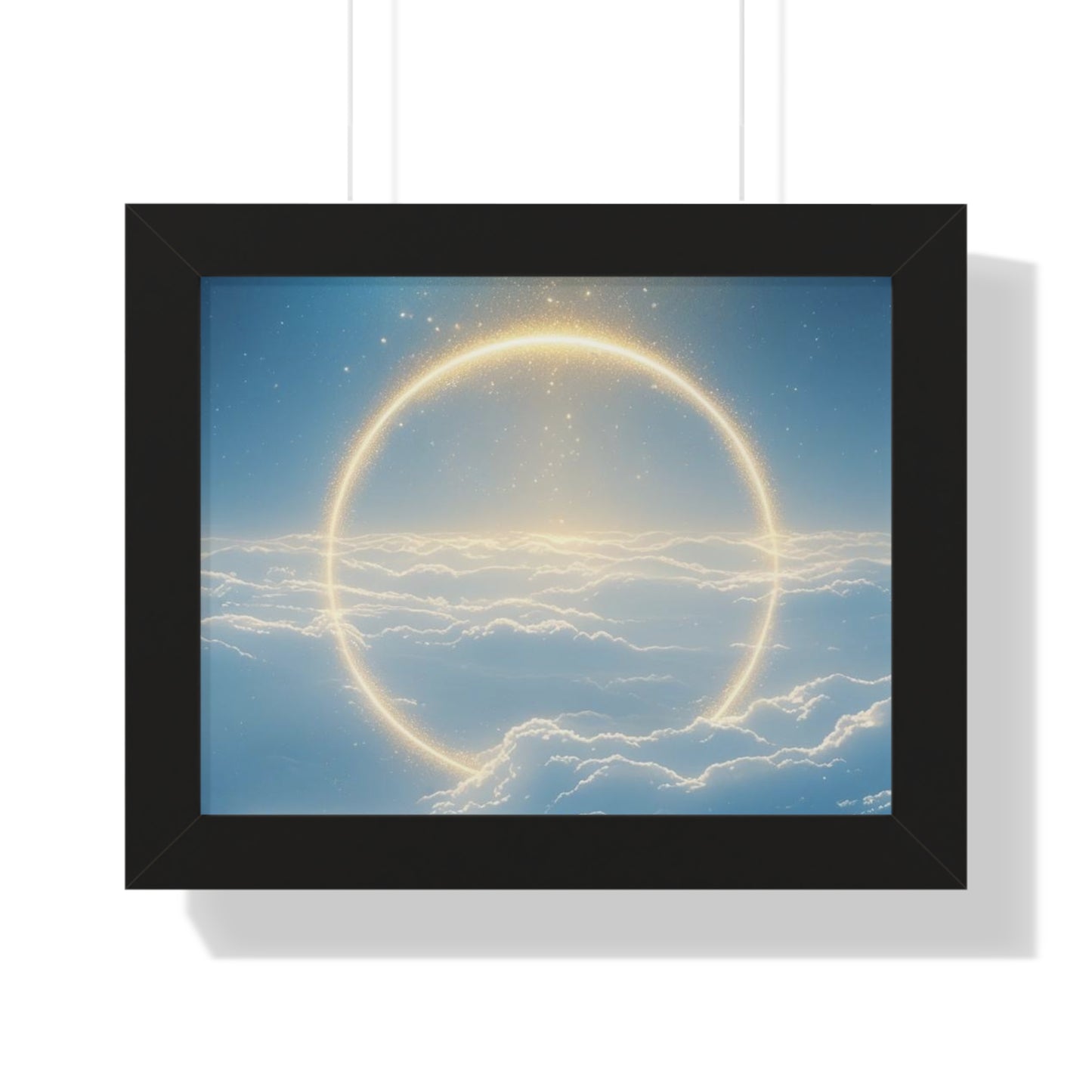 Serene Sky Framed Poster