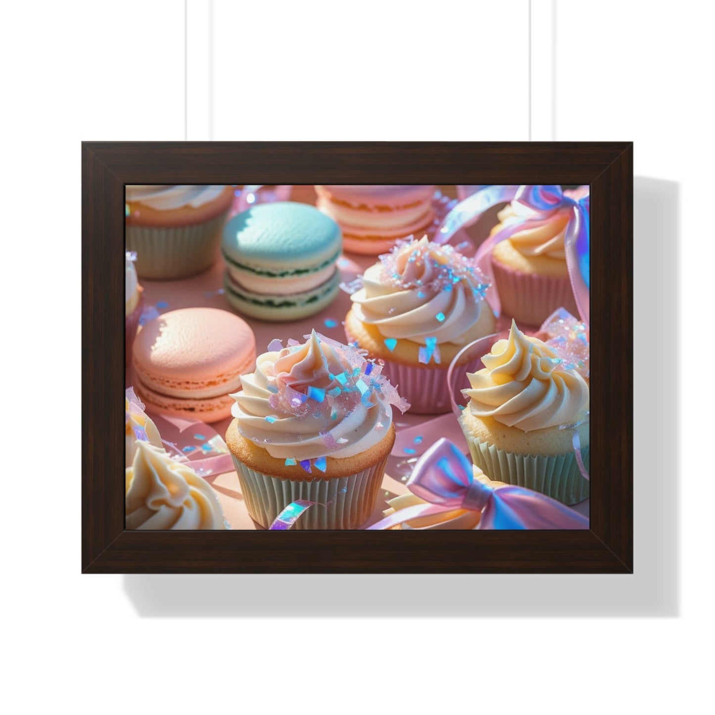 Sweet Treats Framed Poster,  Birthday Gift, Celebration Decor