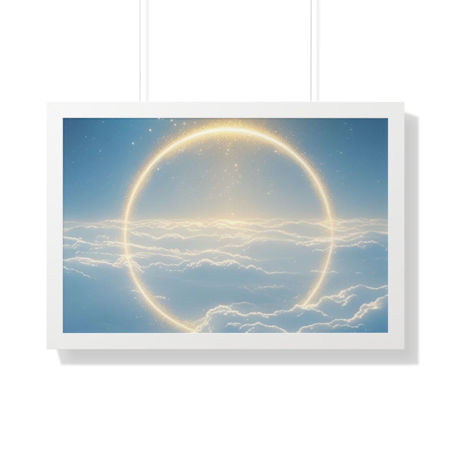 Serene Sky Framed Poster