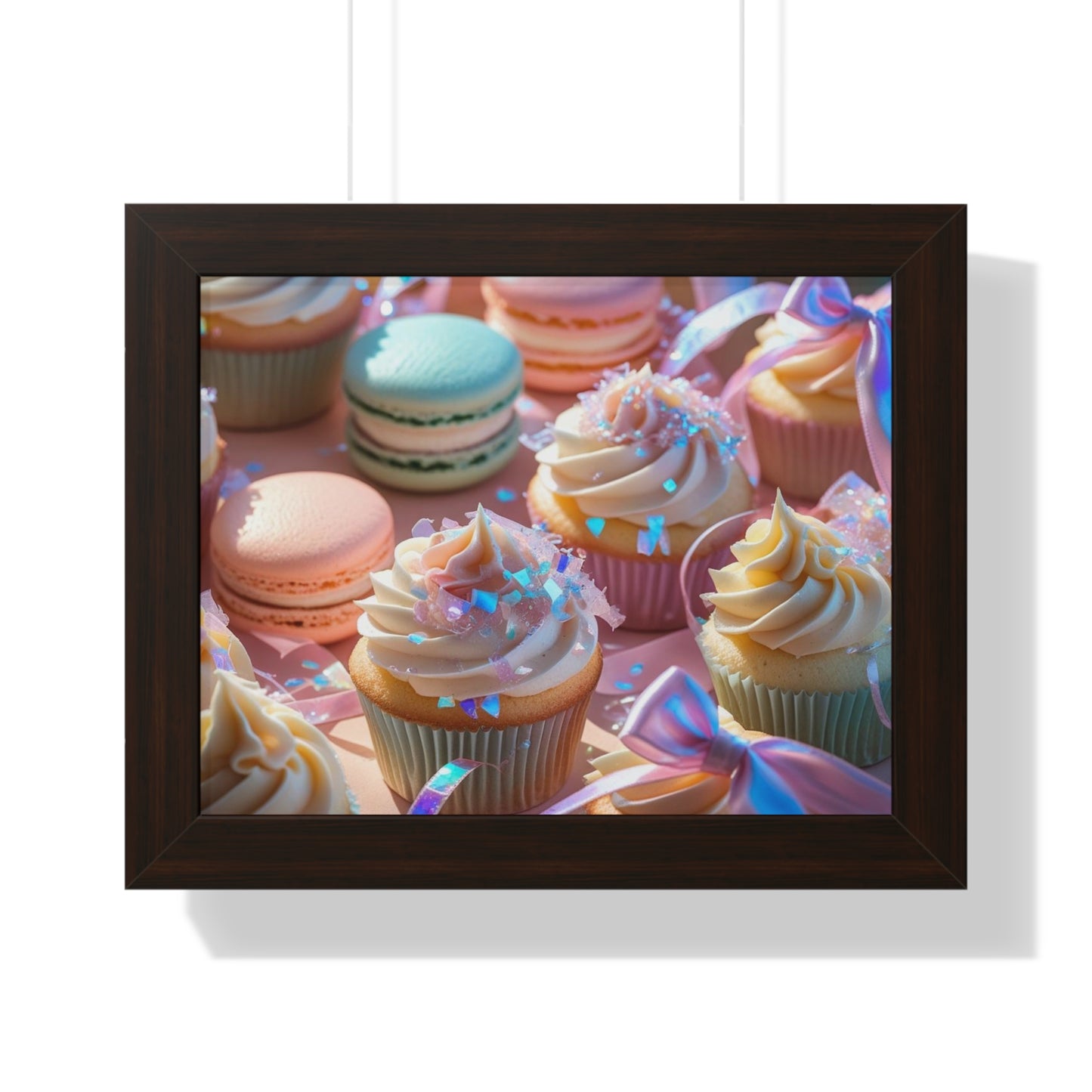 Sweet Treats Framed Poster,  Birthday Gift, Celebration Decor