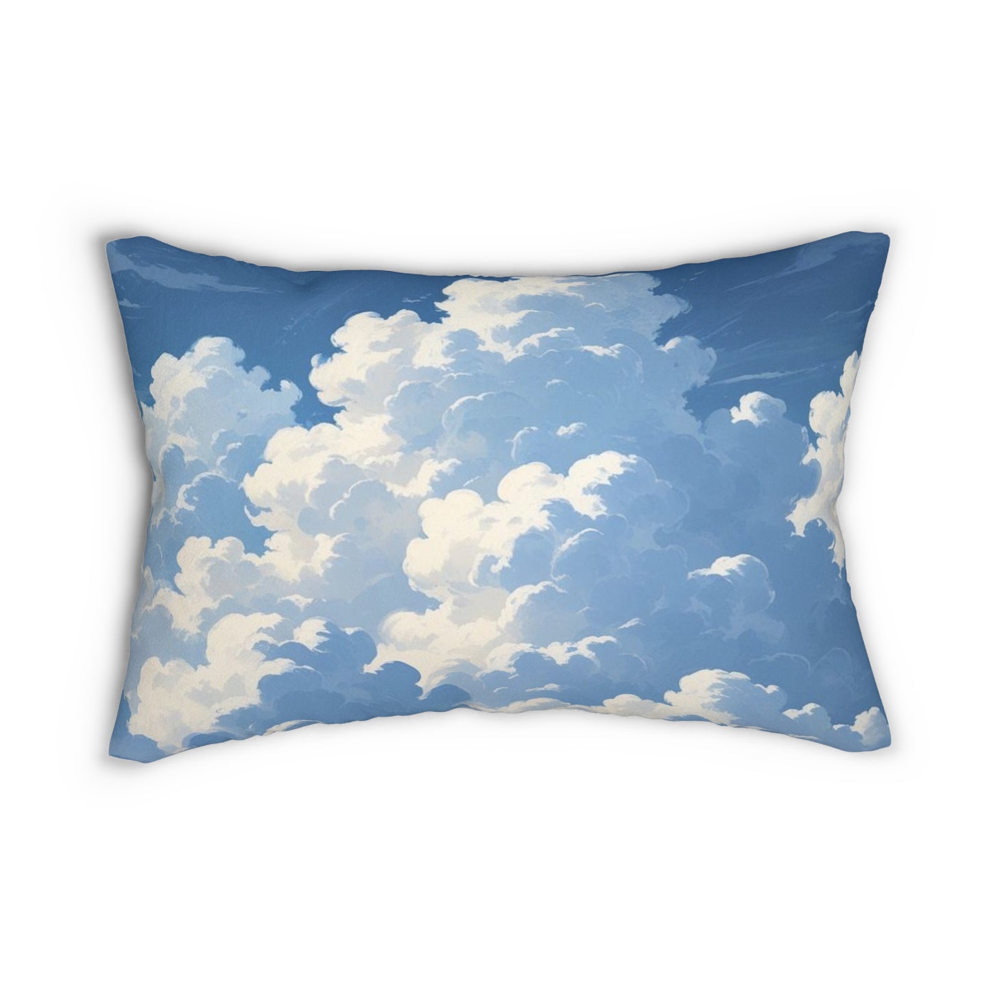 Lumbar Pillow - Cloudy Sky Cozy Home Accent and Gift for Sky Lovers and Nature Decor