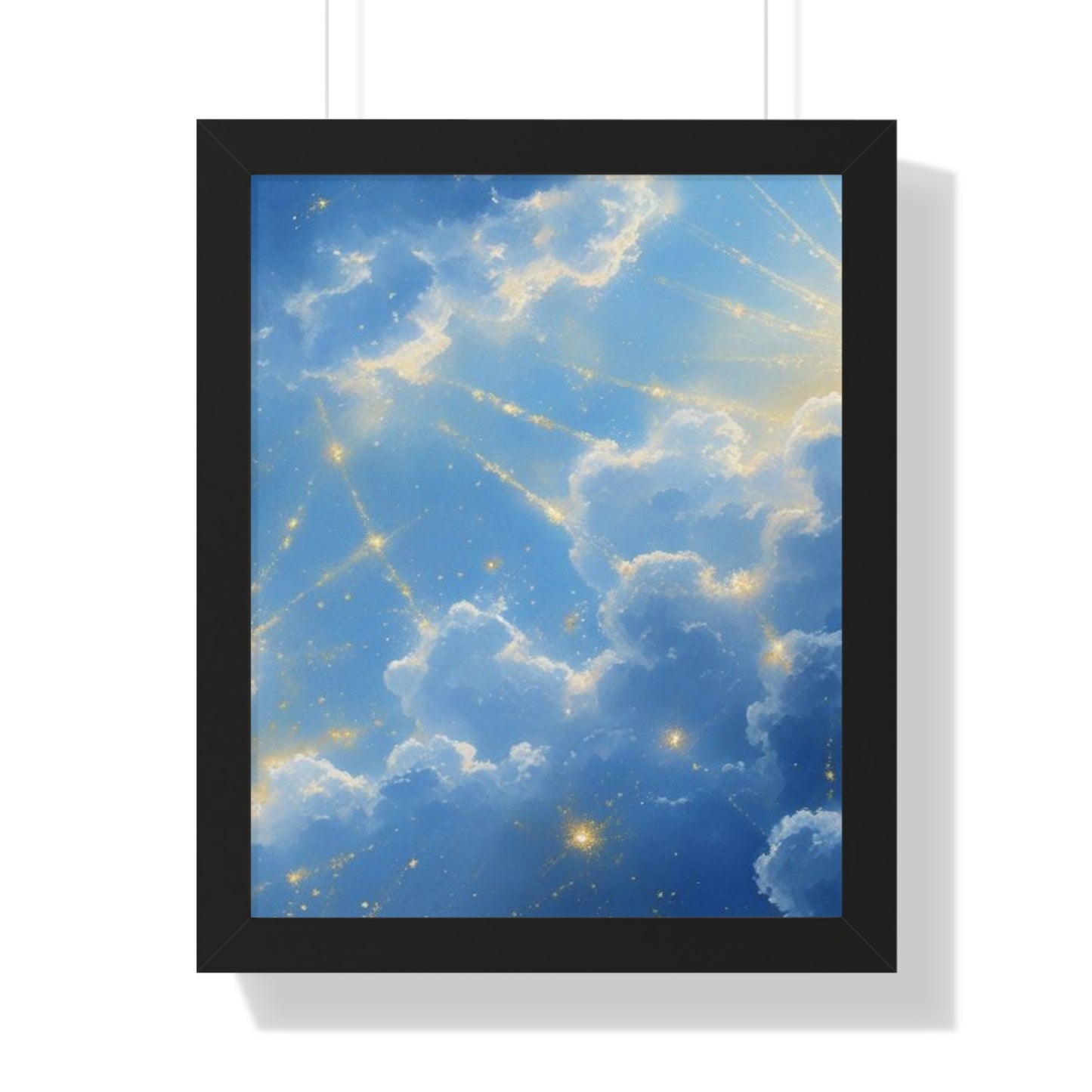 Celestial Framed Vertical Poster