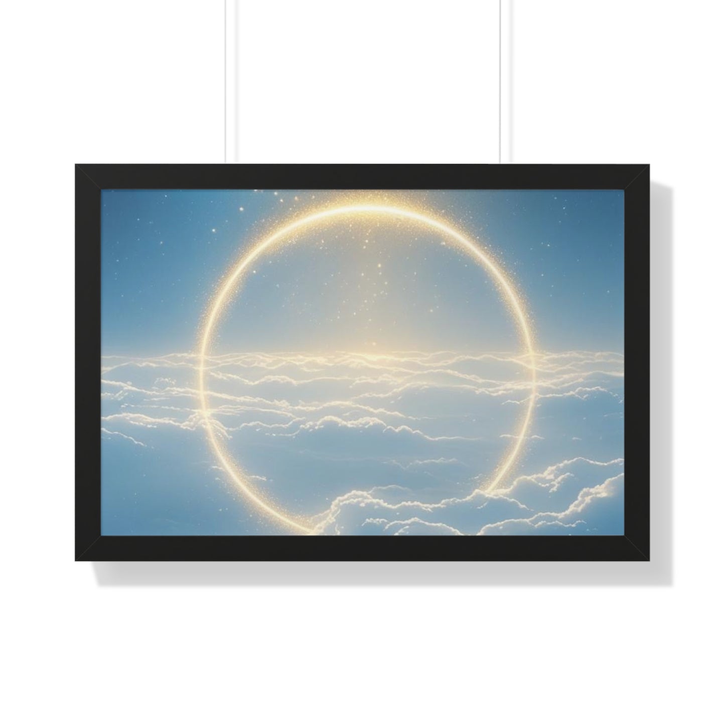 Serene Sky Framed Poster