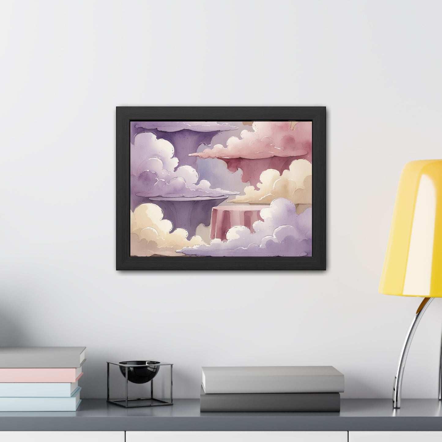 Dreamy Landscape Framed Poster