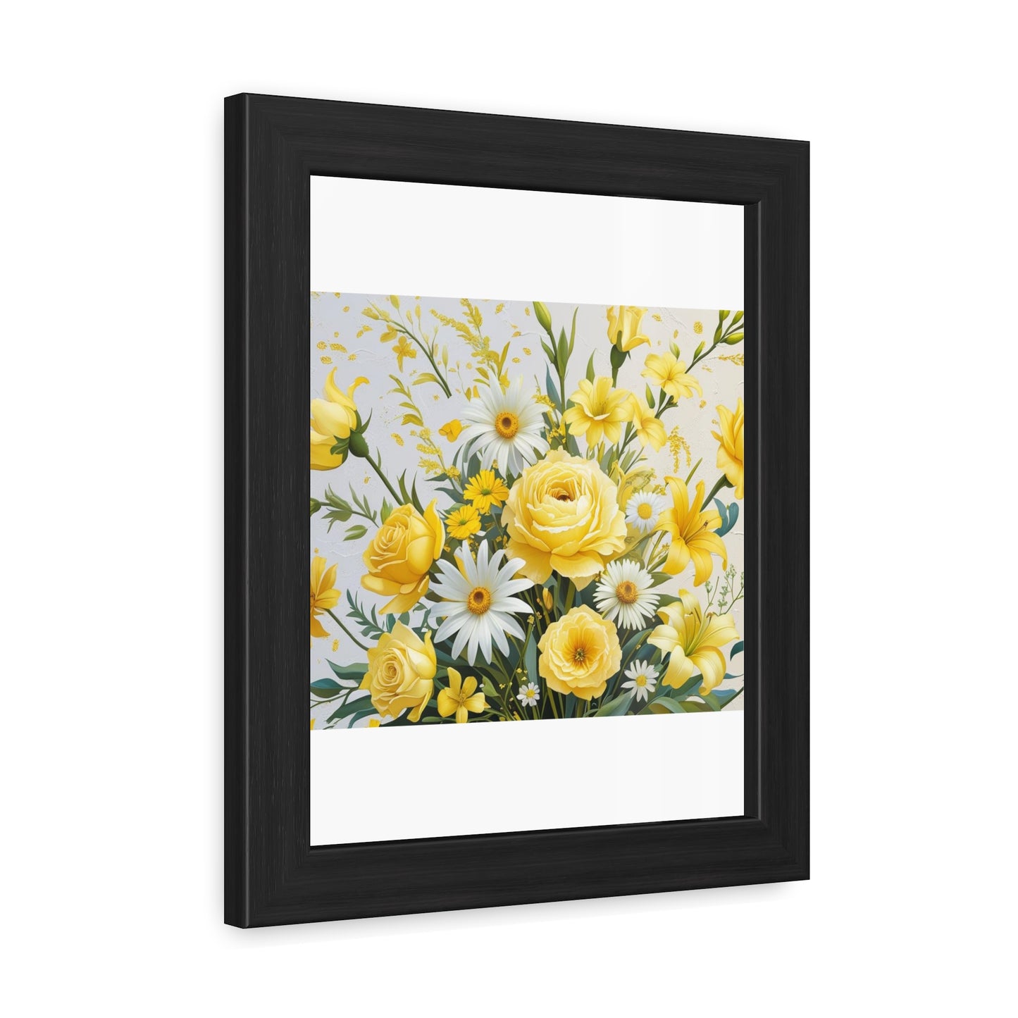 Floral Framed Poster