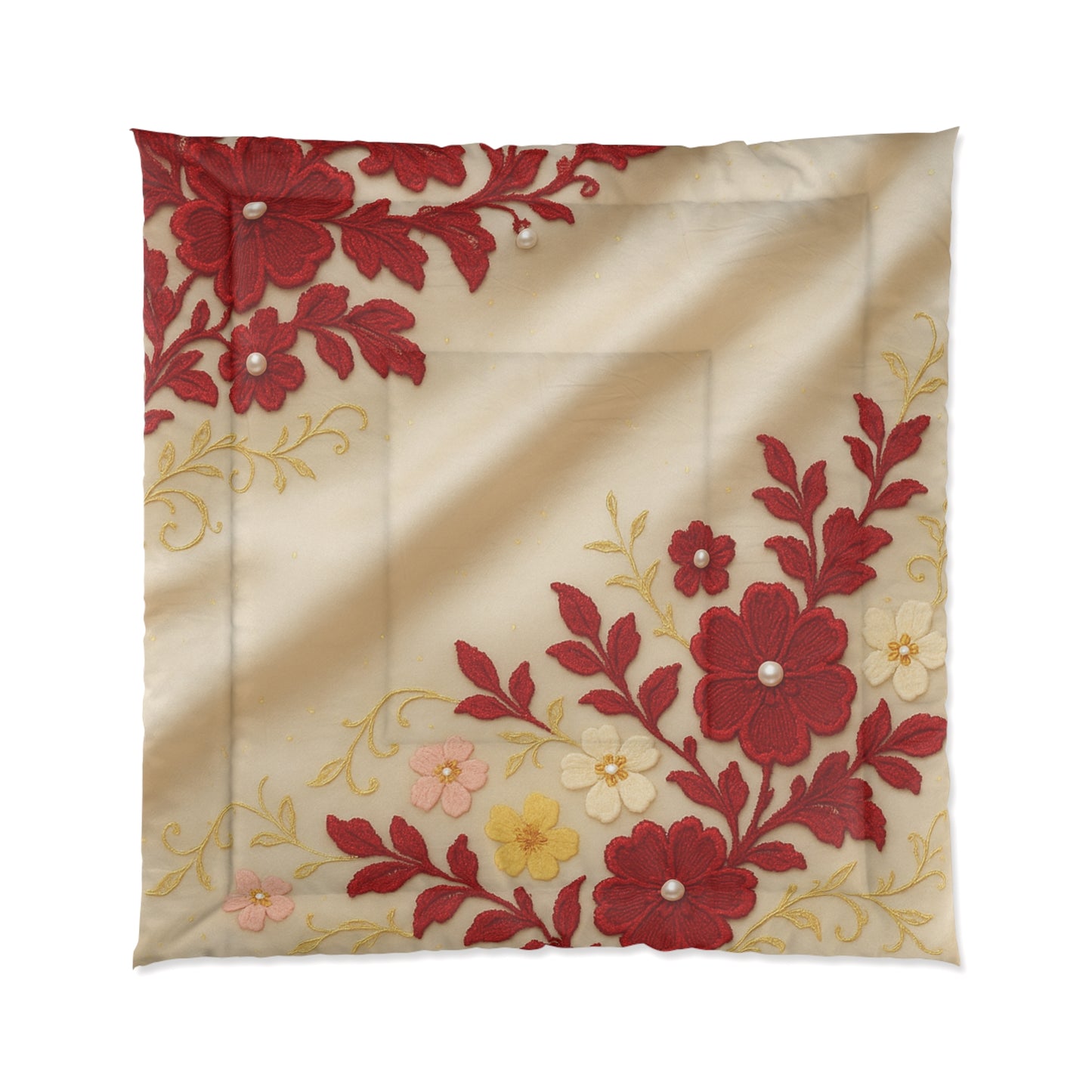 Elegant Floral Comforter