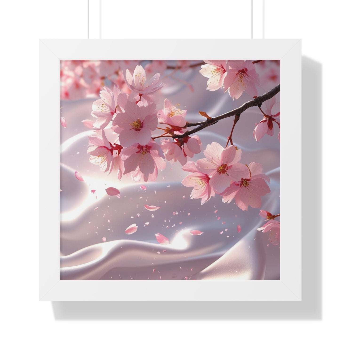 Blossoming Cherry Blossom Art Print, Spring Home Decoration, Nature Poster