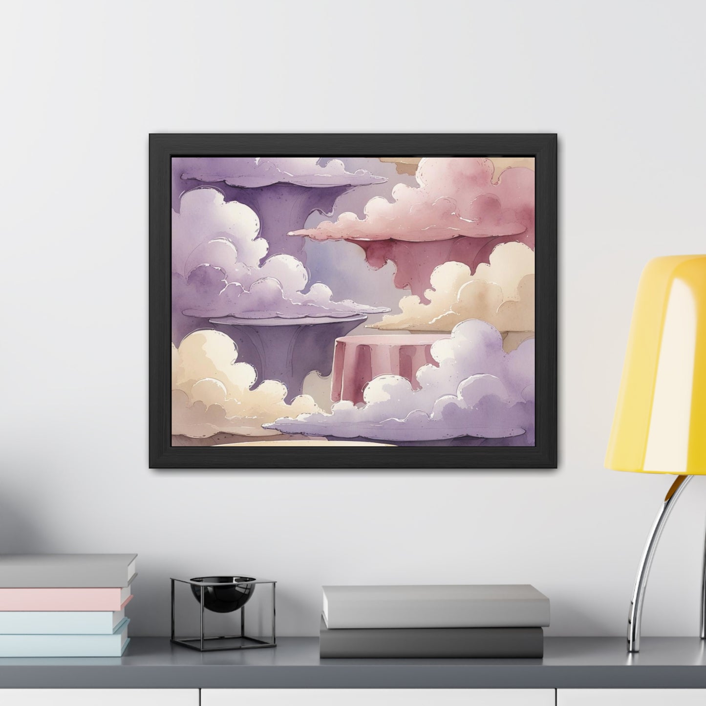 Dreamy Landscape Framed Poster