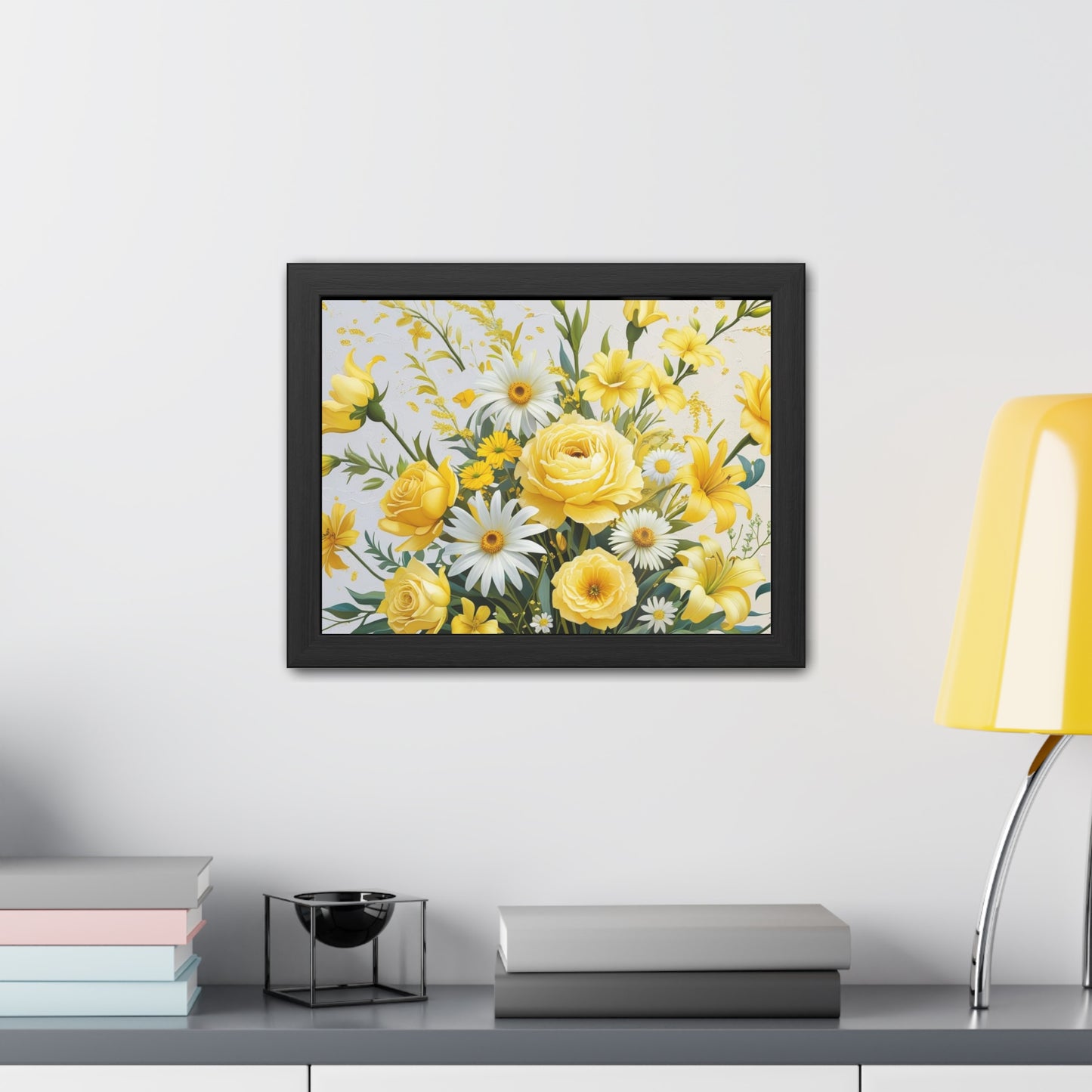 Floral Framed Poster