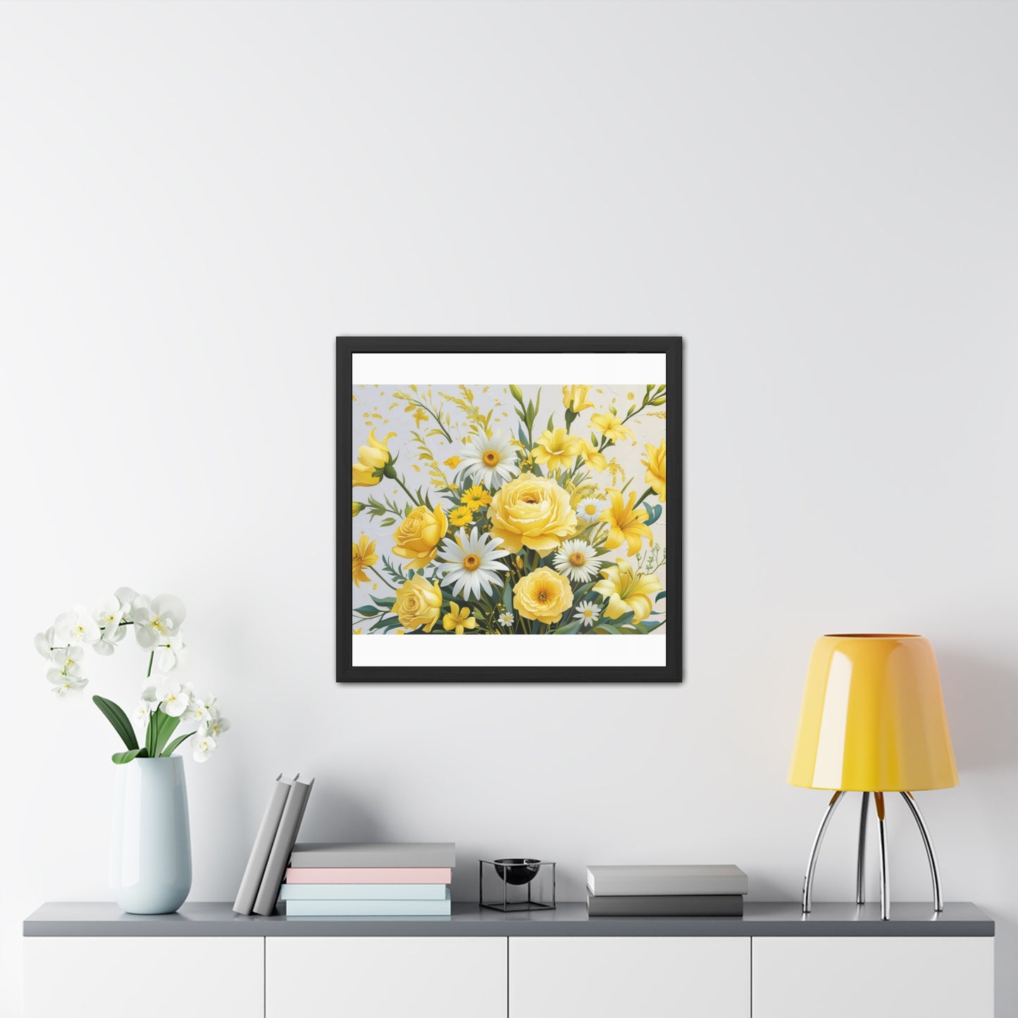 Floral Framed Poster