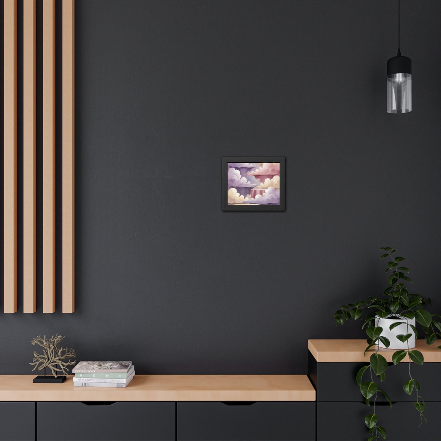 Dreamy Landscape Framed Poster