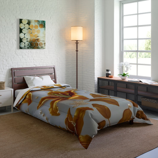 Luxurious Floral Comforter for Cozy Bedrooms