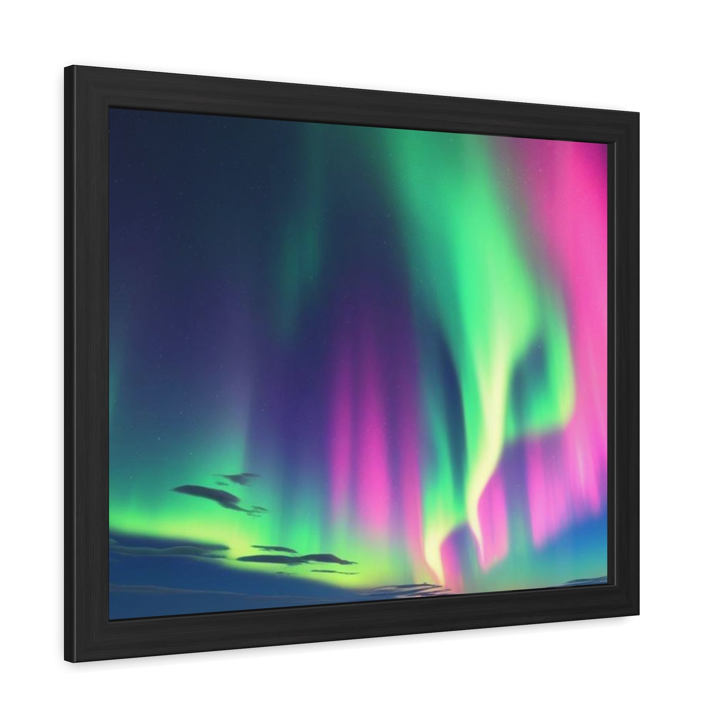 Stunning Northern Lights Framed Poster