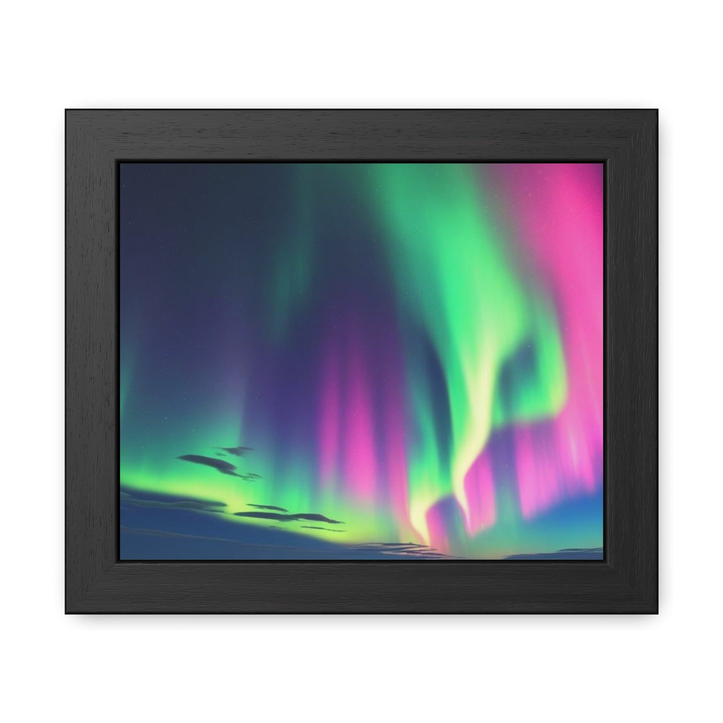Stunning Northern Lights Framed Poster