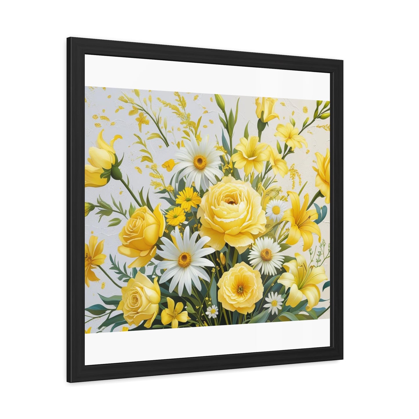 Floral Framed Poster