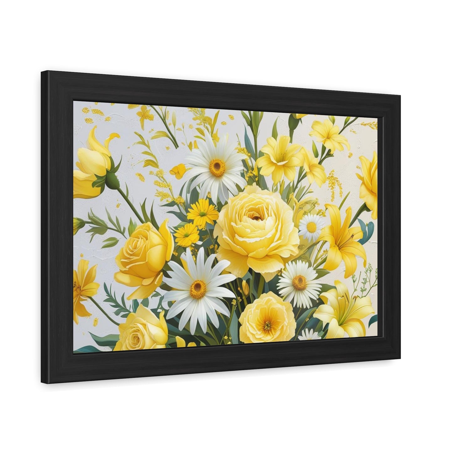 Floral Framed Poster