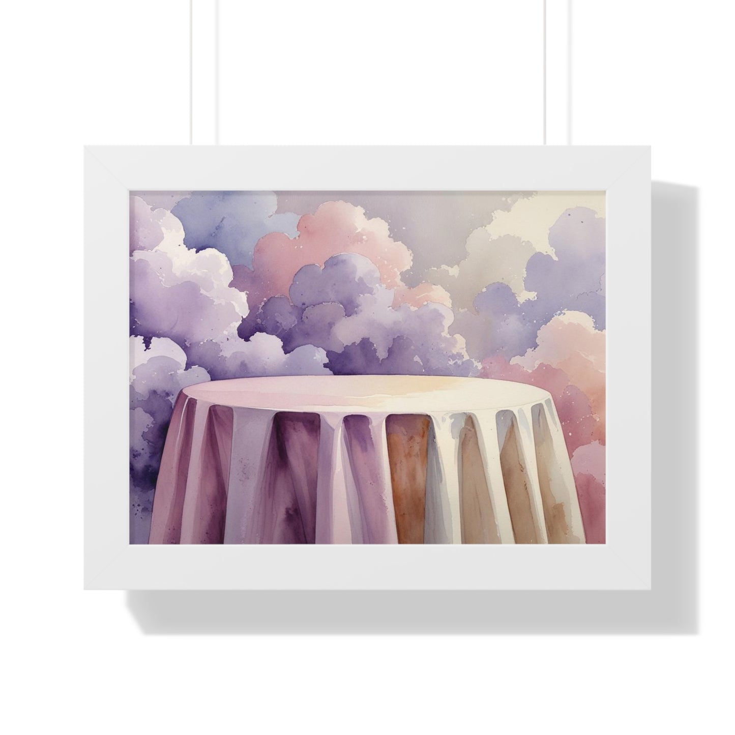 Ethereal Landscape Framed Poster