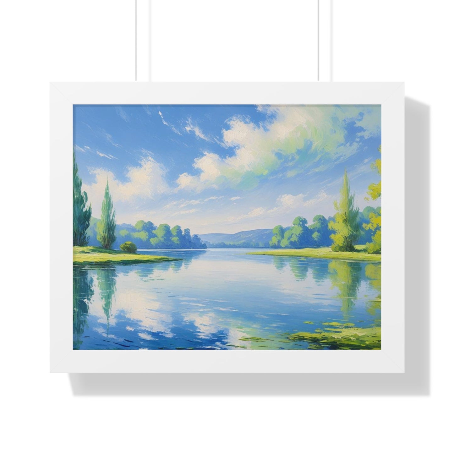 Tranquil Landscape Framed Poster