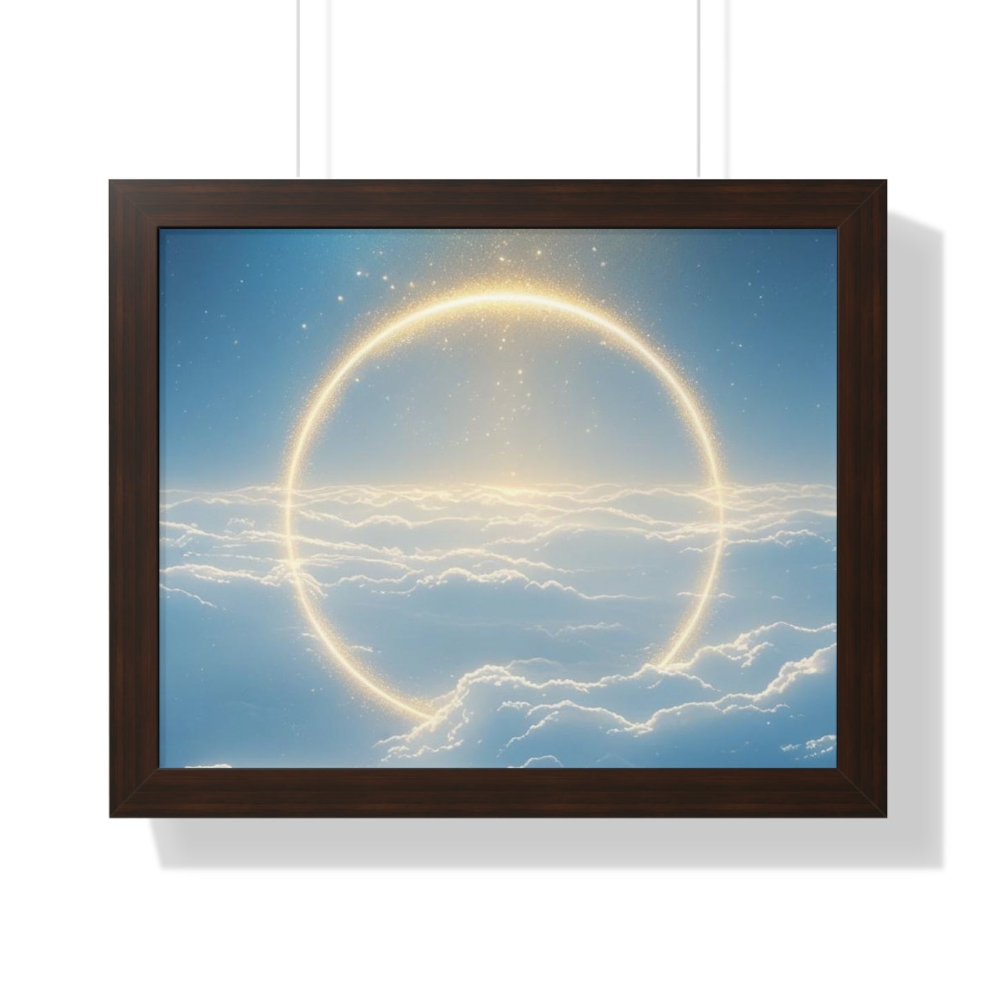 Serene Sky Framed Poster
