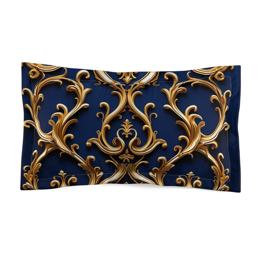 Luxurious Microfiber Pillow Sham, Elegant Bedding Accessory,  Formal Gift for Special Occasions